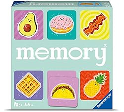 Ravensburger 20357 4 Foodie Favorites Memory Game