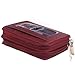 Alpine Swiss Womens Accordion Organizer Wallet Leather Credit Card Case ID