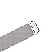 Wearable4U Milanese Magnetic Loop Quick Release Replacement Stainless Steel Watch Band Strap 18, 20 or 22mm (Silver, 20 mm)