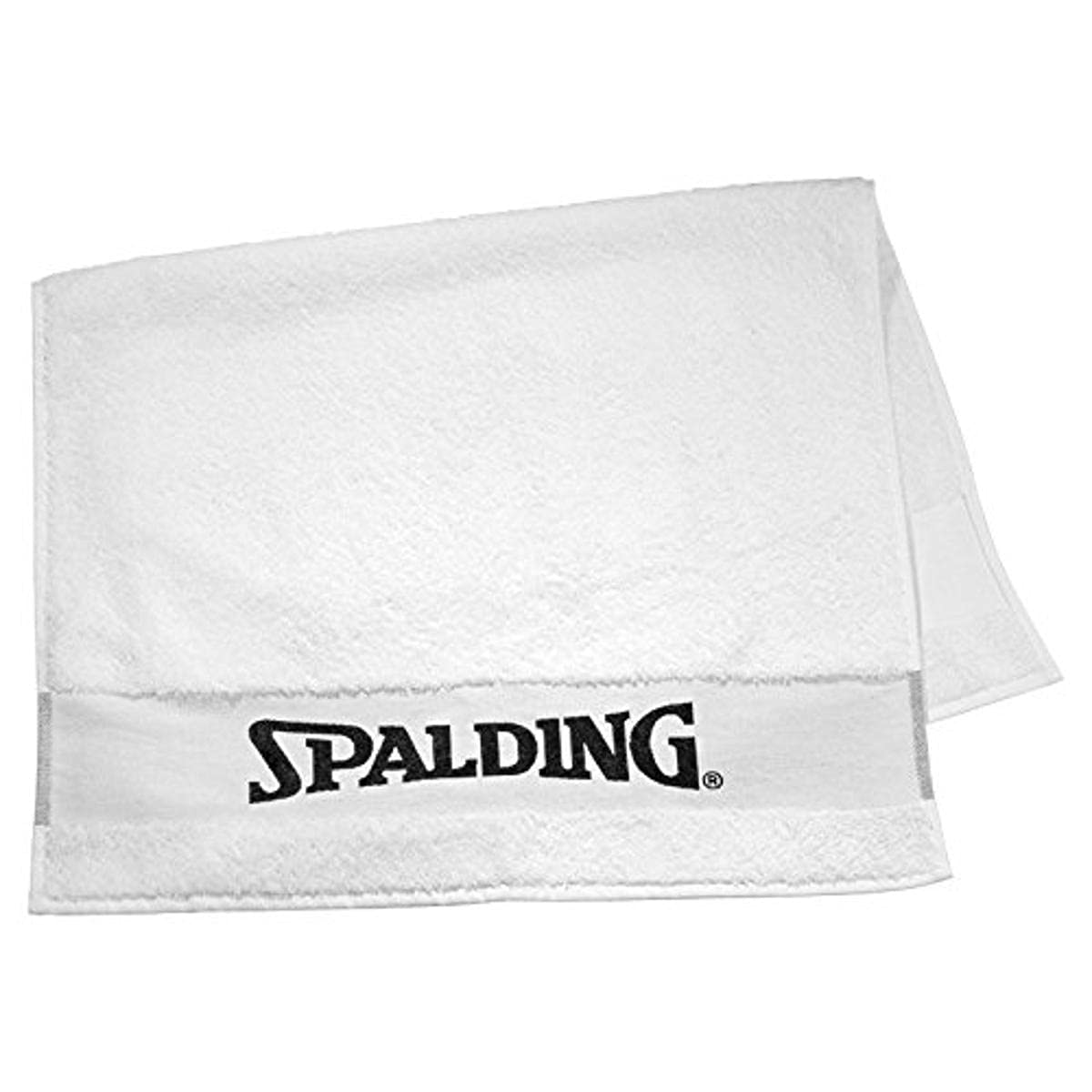 Spalding Unisex Adult Bench towel Hand Towel - White, One Size