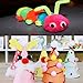 Yoodelife Pom Poms 1.5 Inch 100 Pack Pompoms Pipe Cleaners for DIY Crafts Making, Preschool Crafts Supplies