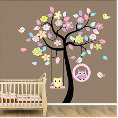 jungle tree wall decal