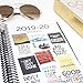 bloom daily planners 2019-2020 HARDCOVER Academic Year Day Planner - Passion/Goal Organizer - Monthly & Weekly Dated Calendar Agenda Book - (August 2019 - July 2020) - 6