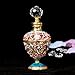 YUFENG Restoring Ancient Ways Hollow-Out Rattan Flower Perfume Bottles Empty Refillable (Flower 1)