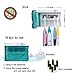 UV Toothbrush Holder 6-8 Minutes Family Toothbrush Holder Sanitizer Wall Mounted with AC Adapter