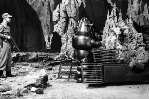 Robby The Robot Forbidden Planet Scene 11x17inch (28x43cm) Mini Poster