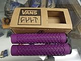 CULT BIKES VANS FLANGELESS PURPLE BMX BICYCLE SCOOTER FIXED GRIPS