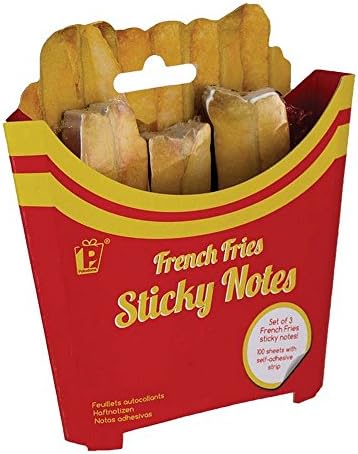 Desktop Distractions PP3482 French Fries Sticky Notes
