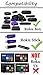 Amaz247 Point-Anywhere Wi-Fi Remote Pairing with Roku Stick, Stick+, Roku Premiere, Premiere+, Roku Ultra, Roku 2,3,4; Replace Roku Stick Remote RC80