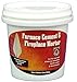 MEECO'S RED DEVIL #1332 Furnace Gasket Cement and Stove Sealer - High Temperature Adhesive for Fiberglass Gasketing - Ideal for Repairing Small Cracks in Stoves - 1/2 Pint Tub (Black)