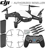 Ryze Tello Quadcopter Drone with HD Camera and VR - Powered by DJI Technology and Intel Processor with GameSir T1d Bluetooth Gaming Controller Essential Bundle