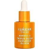 Lumene Nordic-C [Valo] Triple Glow Radiance Elixir - Hydrating, Anti-Aging Vitamin C Serum for Enhanced Skin Glow - Ferulic Acid & Vitamin Face Serum (1 Fl Oz.)