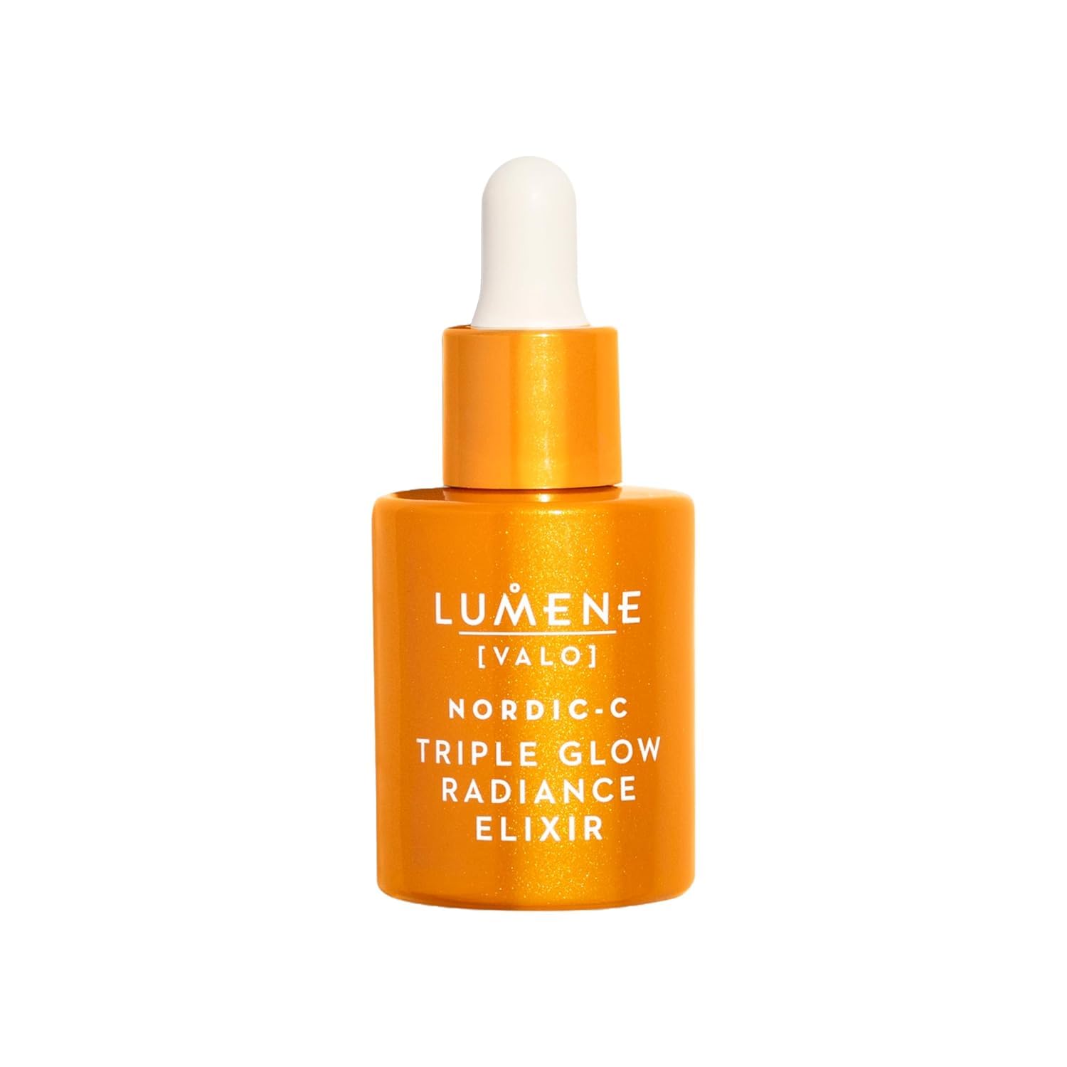 LUMENE Nordic-C [VALO] Triple Glow Radiance Elixir | Hydrating & Anti-Aging Vitamin C Serum | Boosts Radiance with Ferulic Acid & Antioxidants | Enhances Skin Glow & Smoothness | Vegan | 30 ml