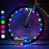 Activ Life LED Bicycle Light (1 Tire, Multicolor) Xmas Gifts for Kids Fun, Top Secret Santa Gifts 2019 X-mas, Popular Children Toys, Best for Hot Outdoor Family Child Bday Party Regalos de Navidad