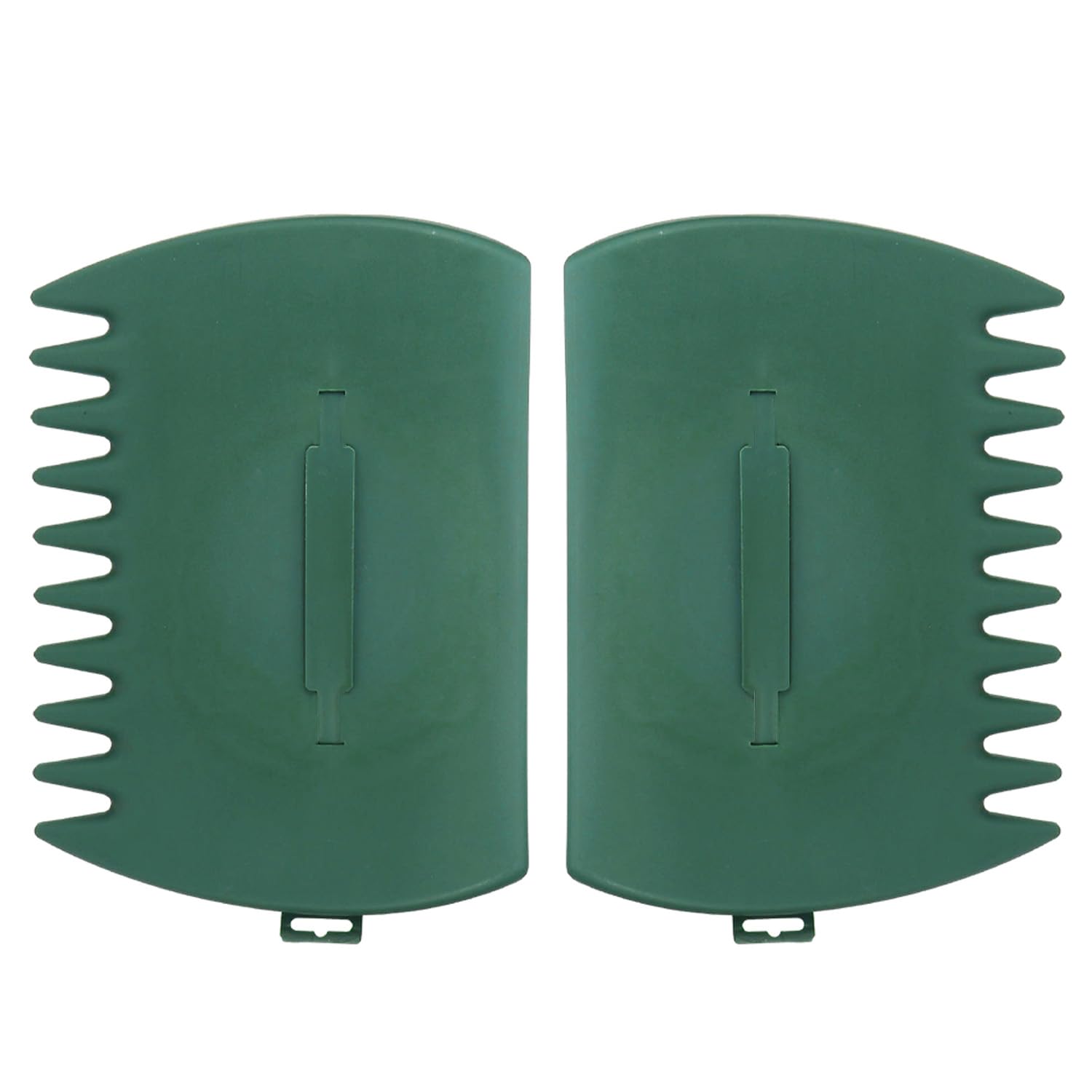 Ragyzity Leaf Scoop Leaves Grabber, 2pcs Handheld Hazelnut Leaf Scoop, Garden and Yard Leaf Scoops Hand Rakes, Plastic Garden Hand Rake Large Leaf Grabber Picking Up Yard Leaves, Grass Clippings