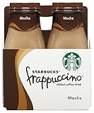 Starbucks Frappuccino, Mocha, Coffee Drink (4 Count, 9.5 Fl Oz Each)