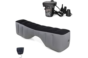 Car Mattress, Car Bed, Back Seat Mattress, Back Seat Gap Pad Filler, Inflatable, Universal, Blow Up Mattress for SUV Travel S