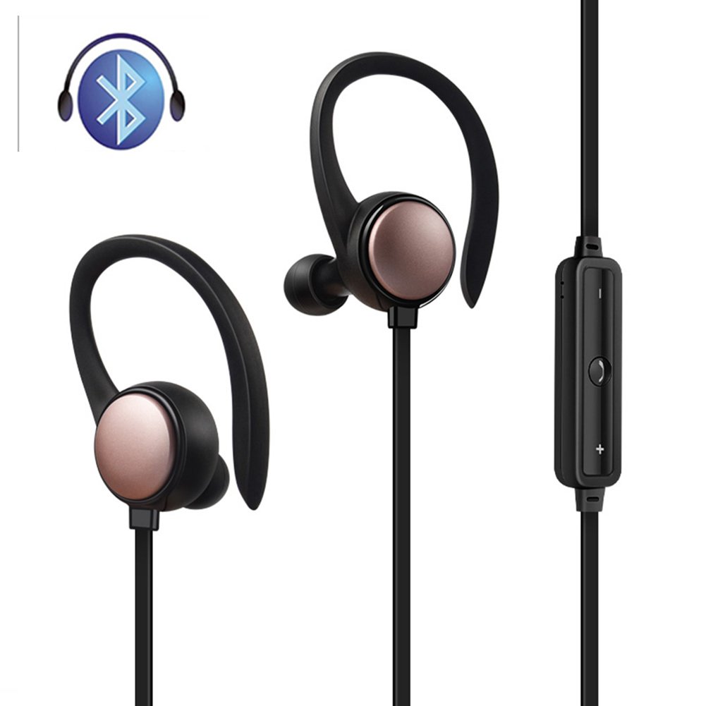 Bluetooth Wireless Sports Headphones, the Best Wireless Headphones for Sports and Fitness,Noise Cancelling Headphones Wireless Headphones for Running Jogging Cycling Sports HD Sound Safety