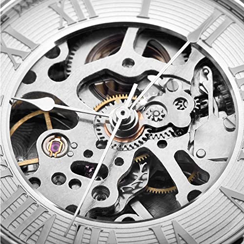 THINGS REMEMBERED Personalized Photo Skeleton Pocket Watch (Free