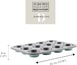 The Great British Bake Off 12-Cup Muffin Tray Yorkshire Pudding Tin 3cm Deep view 6