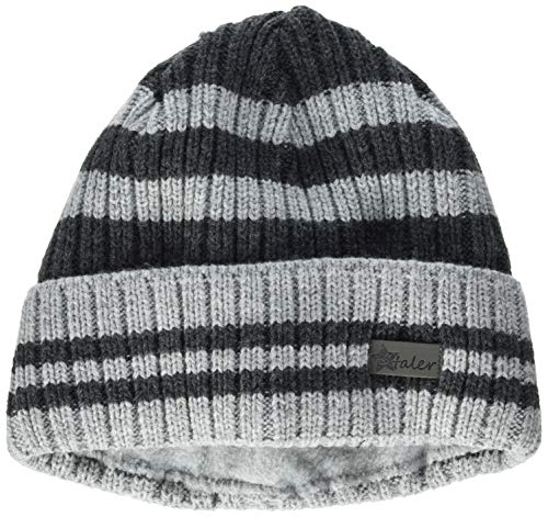 Sterntaler Baby - Jungen Strickmütze, Anthrazit Mel., 51 EU