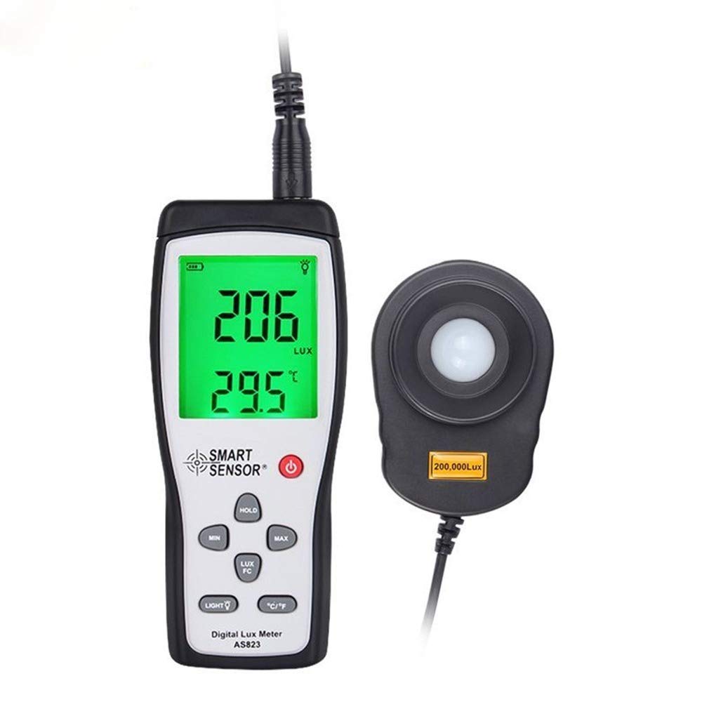 Accessories & Supplies AS823 Digital Illuminance Meter Lux Meter Light Spectrum Meter