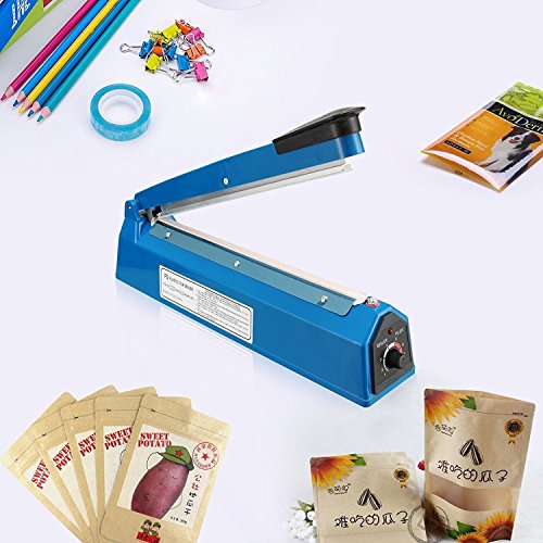 PrimeTrendz Impulse Heat Sealer - Cellophane Bag Sealer (12 inch)