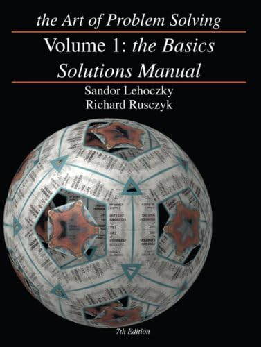 Amazon.com: Art of Problem Solving - Volume 1: the Basics