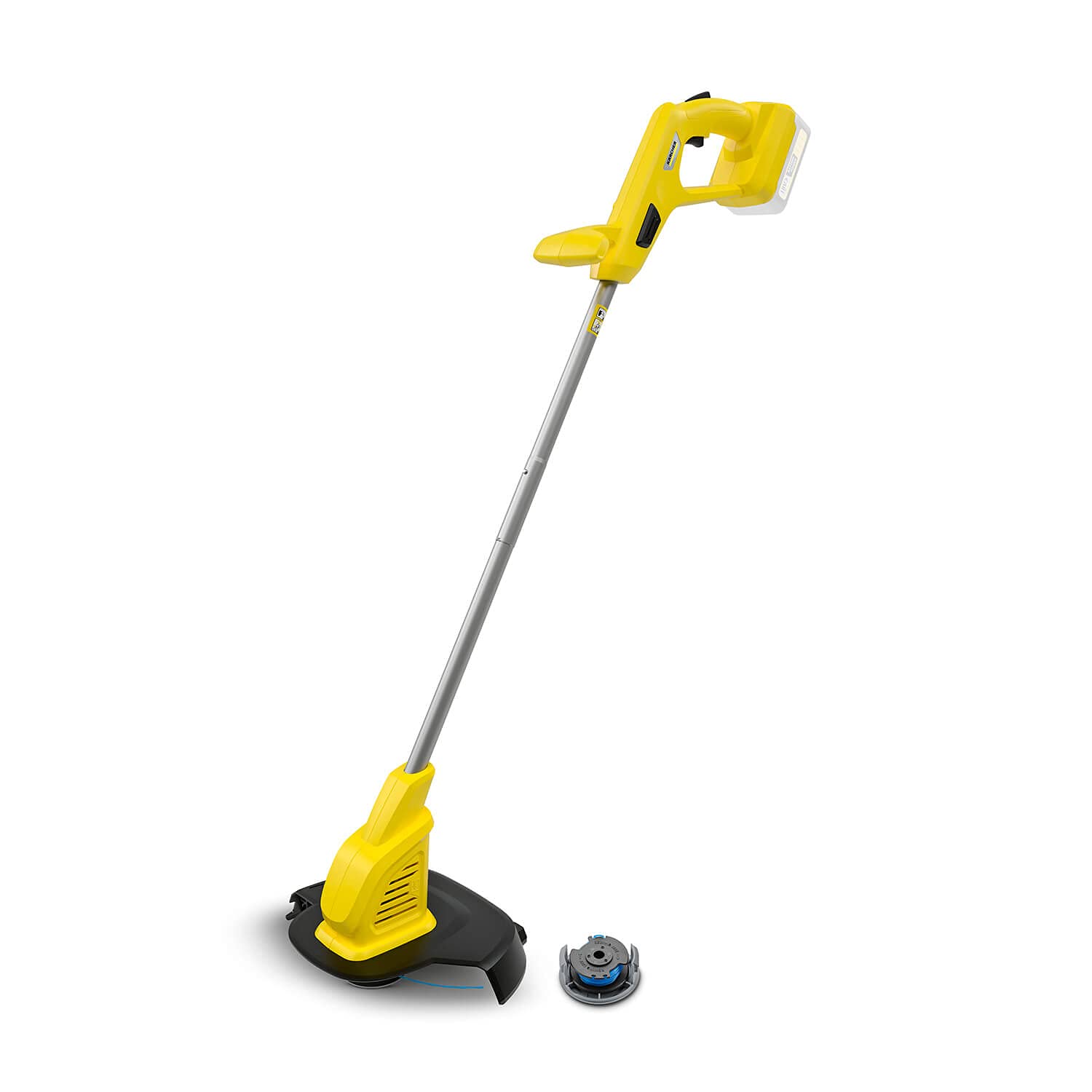 Kärcher 18V Battery-Powered Grass Trimmer LTR 18-25, Cutting Speed: 9500 rpm, Cutting Diameter: 25 cm, Thread Diameter: 1.6 mm, Can be Used with the Kärcher 18V Battery, Battery not Included