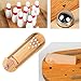 Mini Wooden Bowling Game Tabletop Set Early Development Educational Kids Toys Stress Relief Puzzle Toy Party Home School