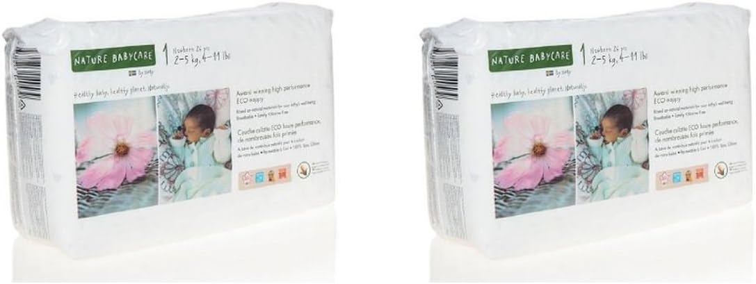 (2 PACK) - N/Baby Nappies - Size 1| 26 s |2 PACK - SUPER SAVER - SAVE MONEY