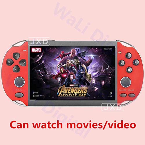 Womdee Handheld Game Console with Built in 200 Games,4.3inch Double Joystick Classic Arcade Retro Game Player Support Download Games,8GB Portable Video Games Player for Kids Birthday Gifts Presents - Thumbnail 3