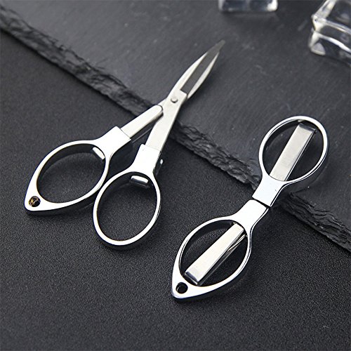 Home Mart Travel Craft Fishing Lead Line 8 Shape Portable Foldable Pocket Sharp Blade Scissors Cutter