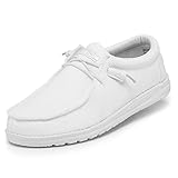 Hey Dude Men's Wally Sox Artic White Size 11