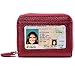 RFID Blocking Leather Wallet for Women,Excellent Women's Genuine Leather Credit Card Holder
