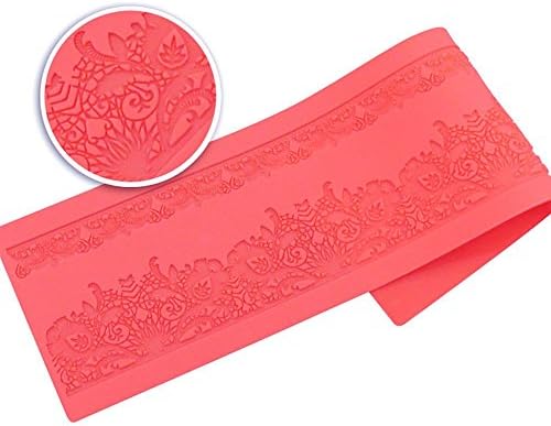 Edible Border Cake Lace Mats Silicone Decoration Mat for Fondant Art Kitchenware AK-LSM-03