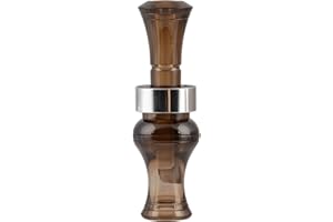 TWZ Echo Calls Smoke Timber Double Reed Molded Duck Call