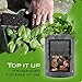 Grow Bags 10 Gallon 4 Pack l Garden Planting Smart Pots I Fabric Pots for Tomato and Planters I Natural Aeration for Growing Healthy Potato Vegetables and Plants l Heavy Duty for Nursery Gardening