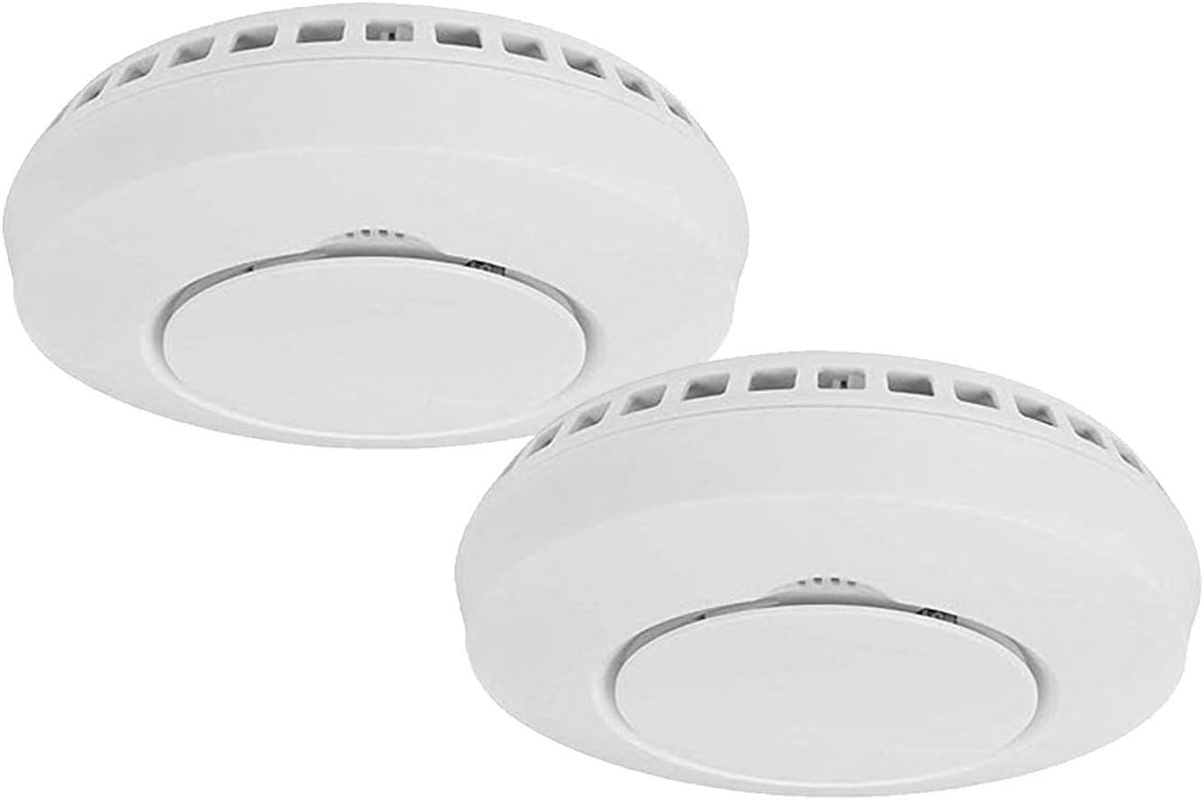 Detector de Humo Inteligente Adicional para la Serie Smart Home Pro en un Paquete de 2 Unidades, con batería Intercambiable de 3 años.: Amazon.es: Hogar