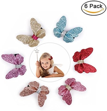 Classic Baby Girl Bows , HAIDEXI 6pcs Bow Clips Hair Bows for Girls Kids womem
