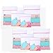 Kasiria Washing Bags,Clothing Washing Bags,5 Medium for Laundry,Blouse, Hosiery, Stocking, Underwear, Bra and Lingerie, Travel Laundry Bag Pack of 5