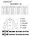 iGENJUN Women's Scoop Neck 3/4 Sleeve Tunic Tops Loose Basic Shirt Dress Dress