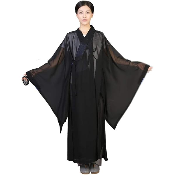 Jiaolin Robe Kung Fu Gown Unisex DGXIN Shaolin Temple Zen Buddhist Robe Monk ...
