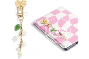 Kaciola Charm Chains for Kindle, Cute E-reader Phone Charm Bracelets Accessories Gift for Reader Booklovers Women Men, Charms Compatible for Kindle/E-Reader/Phone (B01-B07)