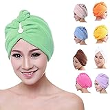 Towallmark(TM)Microfiber Bath Towel Hair Dry Hat Cap Quick Drying Lady Bath Tool