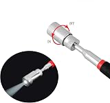 Toolwiz Magnetic Telescoping Pickup Tool 8 lb, 7.7-32 inch, LED Light view 5