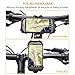 Fnova Bike Phone Mount, Silicone Adjustable Bicycle Phone Holder, Universal Cradle for Any Smartphone with 4.5-5.5 Inch Screens and All Bicycle Handlebars, Attach and Detach in Secondsthumb 3