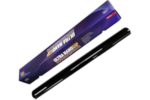 HIDNY United Ultra Ceramic Window Tint 2PLY Nano Ceramic Film 15% 24Inch (Width) x 100Feet/Roll with High Heat Rejection 80-95% IRR - Car Window Tint Blocks UV/IR Rays Color Stability Adhesive Film