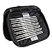 DTOL 22 Pcs Mixed Aluminum Handle Crochet Hook Knitting Knit Needle Weave Yarn Set