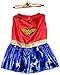 DC Comics: Wonder Woman Pet Costume for For Dogs or Cats by Rubies, Small